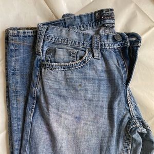 Mens Silver Jeans Grayson fit 32 X 34